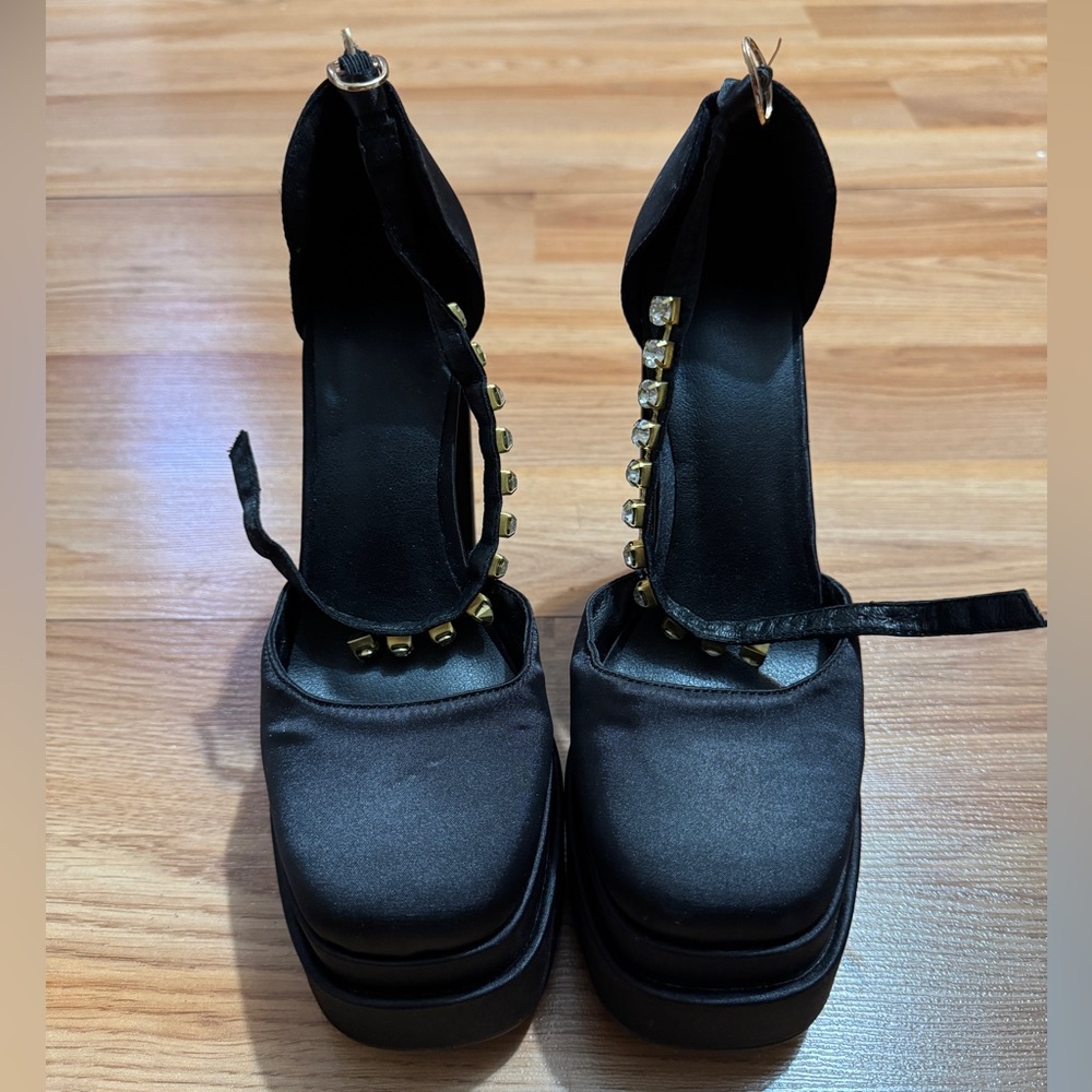 Black Platform Heels